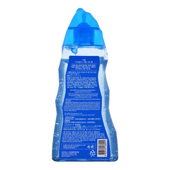 4/$20The Saem Iceland, Hydrating Soothing Gel, 10.14oz(300 ml) 98% Mineral Water - Picture 2 of 2